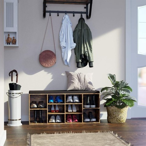 Szafka na buty z siedziskiem