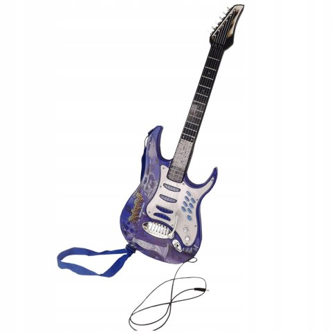 DUŻA GITARA ELEKTRYCZNA WZMACNIACZ MIKROFON 8010 N