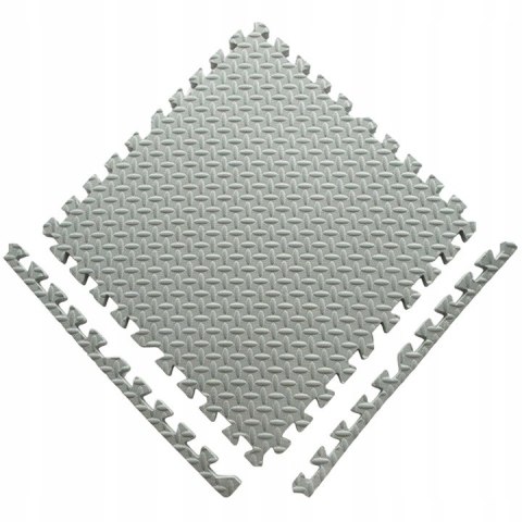 PUZZLE PIANKOWE MATA EVA 4 SZT RÓŻOWO SZARE EM1002RS