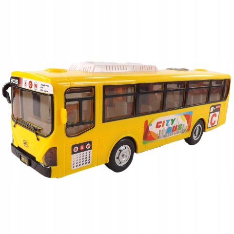 DUŻY AUTOBUS OTWIERANE DRZWI DŹWIĘKI ŚWIATŁA 8915