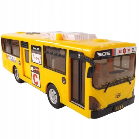 DUŻY AUTOBUS OTWIERANE DRZWI DŹWIĘKI ŚWIATŁA 8915
