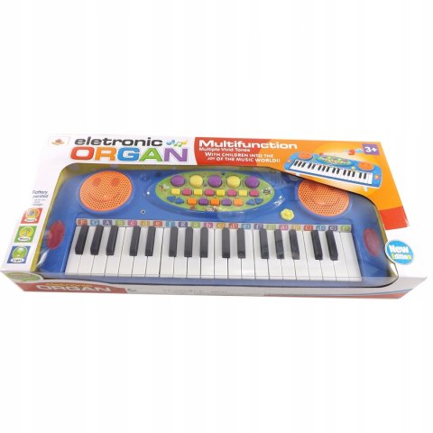 ORGANY Z MIKROFONEM 37 KLAWISZY NAGRYWANIE 3702 N