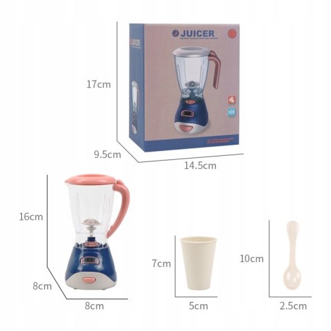 BLENDER DLA DZIECI ROBOT AGD DŹWIĘKI ŚWIATŁA 1CE