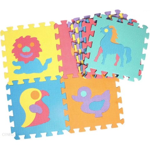 PUZZLE PIANKOWE MATA EVA 10 SZT ZWIERZĘTA CB-115
