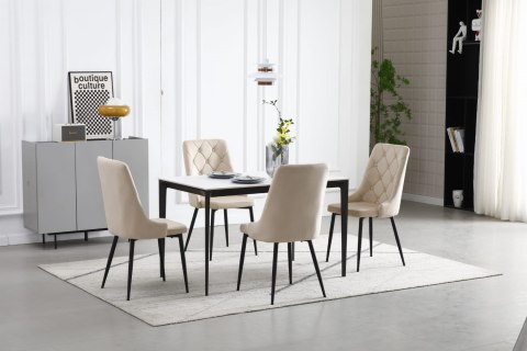 Krzesło CAPRI - beż x 2