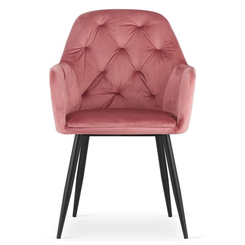 Krzesło DAKAR - róż aksamit x 1