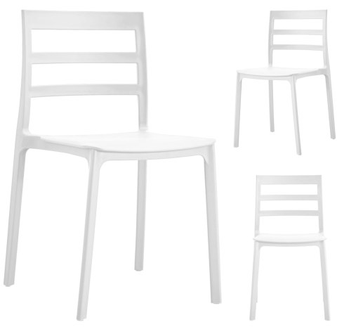 Krzesło ELBA - białe x 1