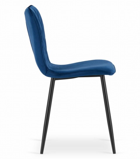Krzesło FOX - granat aksamit x 1