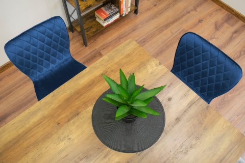 Krzesło FOX - granat aksamit x 1