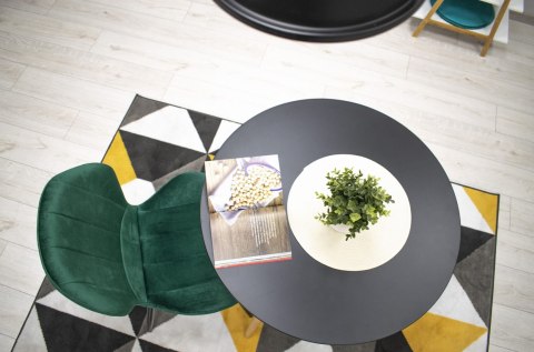 Krzesło TERNI - zielony aksamit x 2