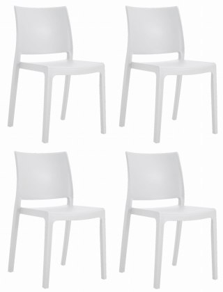 Krzesło KLEM - białe x 4