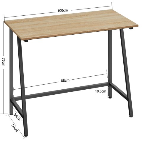 Biurko Komputerowe - sonoma