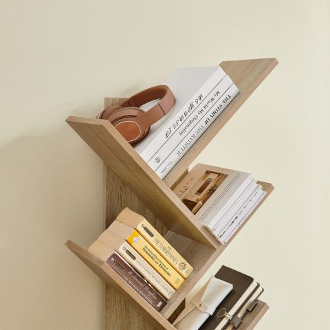 Regał Półka na Książki - sonoma 50 cm