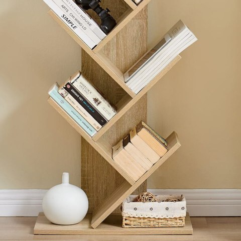 Regał Półka na Książki - sonoma 50 cm