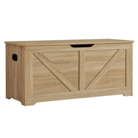 Skrzynia z miejscem do przechowywania dąb sonoma