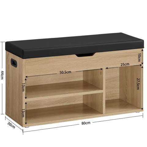 Szafka na Buty z Siedziskiem - sonoma