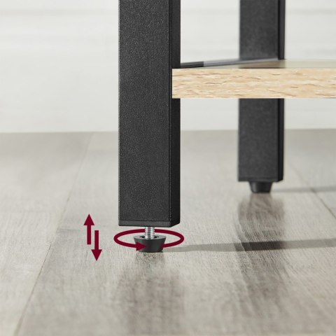 Regał Półka na Książki kwiaty- sonoma