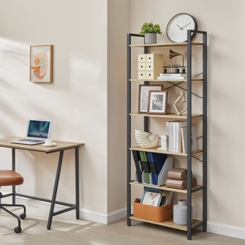 Regał Półka na Książki - sonoma