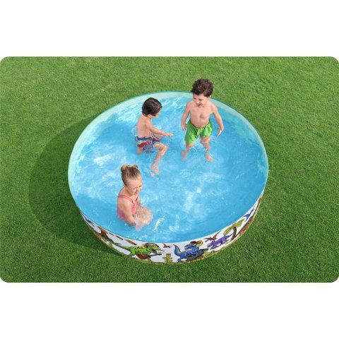 Basen ogrodowy Dinozaury 244 x 46 cm Bestway 55001