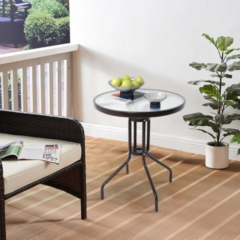 Stół stolik ogrodowy, na balkon okrągły 60cm