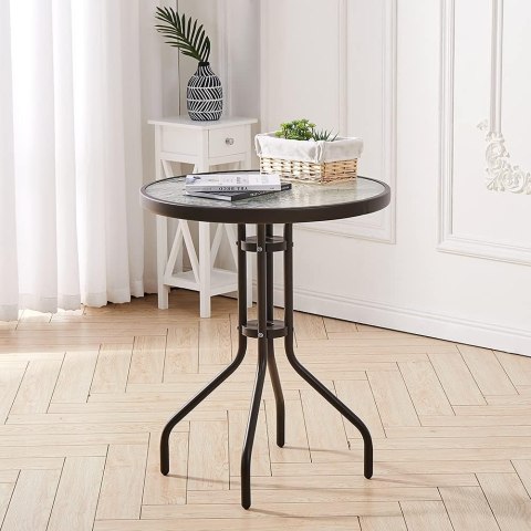 Stół stolik ogrodowy, na balkon okrągły 60cm