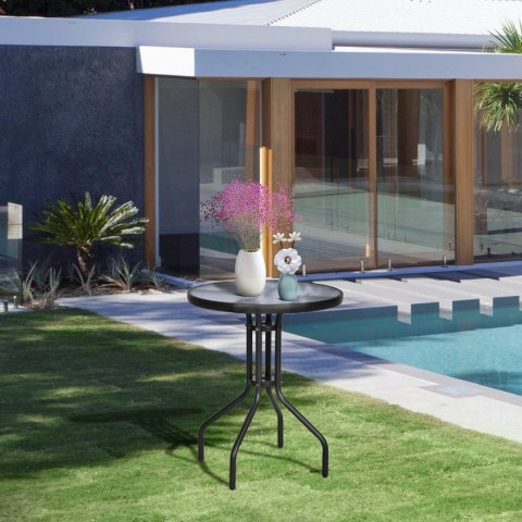 Stół stolik ogrodowy, na balkon okrągły 60cm