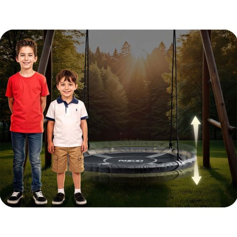 Huśtawka bocianie gniazdo Neo-Sport Swingo 120 cm