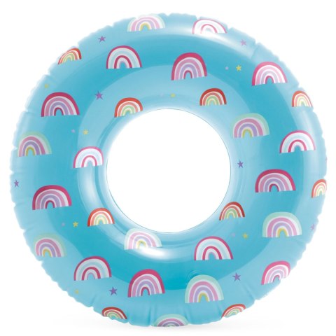 Koło do pływania tęcze 81 cm INTEX 59259