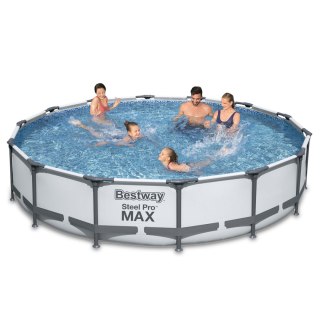 Basen stelażowy ogrodowy 457 x 107 cm 18w1 Bestway 56488