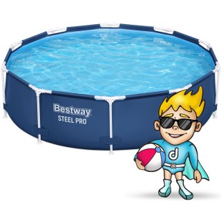 Basen ogrodowy stelażowy 305 x 76 cm Bestway 56677