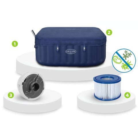 Dmuchane SPA Lay-Z Miami 6 osobowe Bestway 6001H