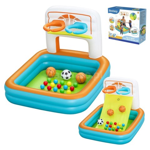 Plac zabaw dmuchany z piłkami 120 x 107 x 84 cm Bestway 52728