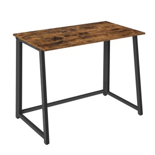 Biurko Komputerowe MAX 1.0 - rustykalne / nogi czarne
