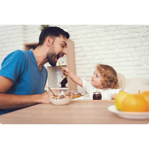 Krzesełko do karmienia Ricokids Mani beżowe