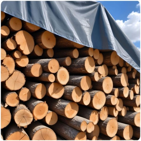 Plandeka 600 x 800 cm 120 g/m2 Plonos PL-500