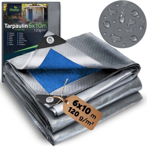 Plandeka 600 x 1000 cm 120 g/m2 Plonos PL-500