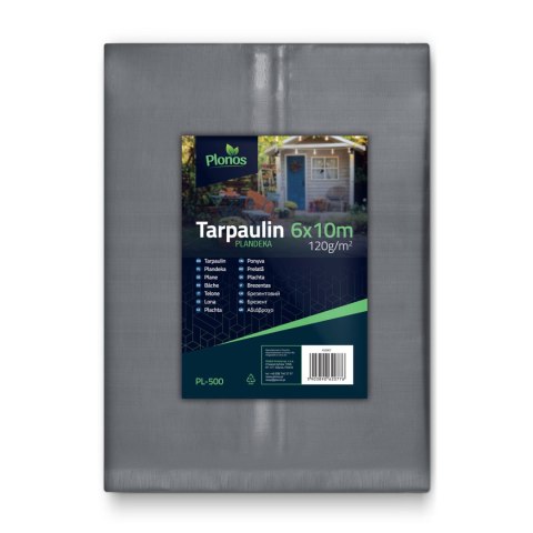 Plandeka 600 x 1000 cm 120 g/m2 Plonos PL-500