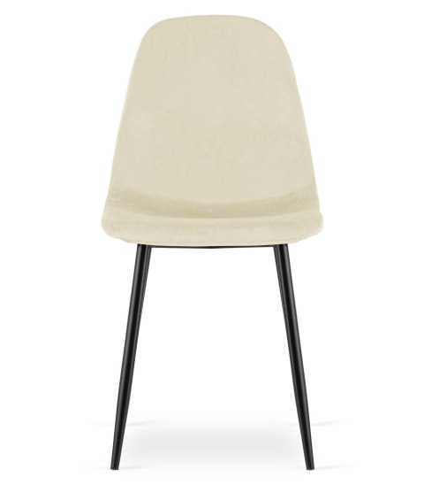 Krzesło COMO - beż aksamit x 1