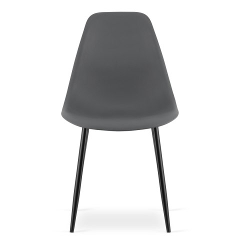 Krzesło WAT ciemnoszare / nogi czarne x 3