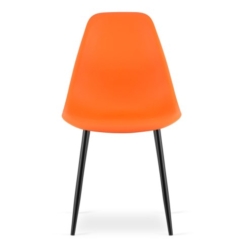 Krzesło WAT pomarańcz / nogi czarne x 1