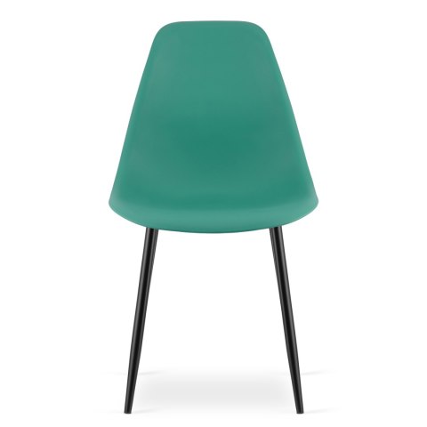 Krzesło WAT zielone / nogi czarne x 1