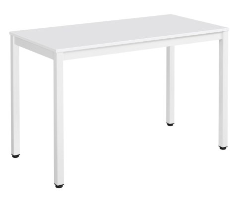 Stół TESSA 120cm x 60cm - biały / białe nogi