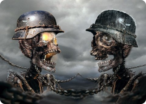 TABLICZKA SKULLS - 20x28 cm