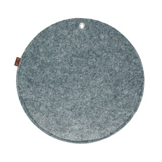Organizer na ścianę Kółko z kieszeniami szary L - 35 cm