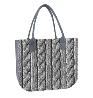 Torba filcowa LADY - Warkocz