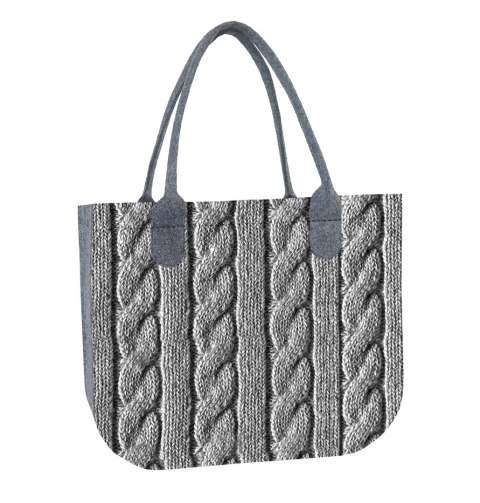 Torba filcowa LADY - Warkocz