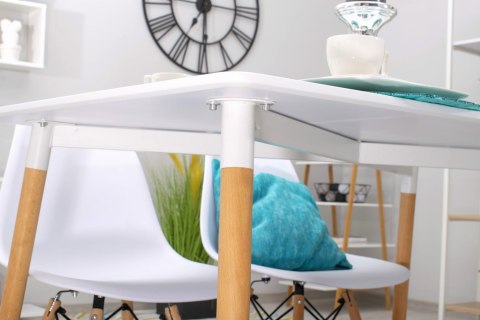 Stół prostokątny 120cm x 80cm biały