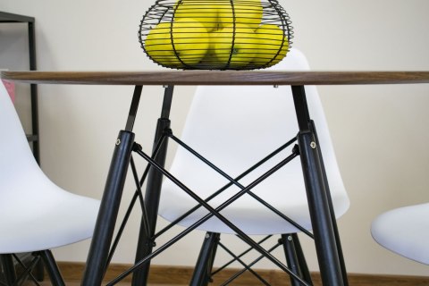 Stół okrągły jesion 80cm