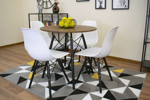 Stół okrągły jesion 80cm