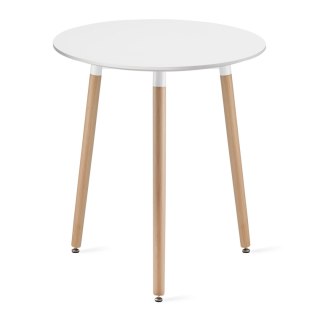 Stół okrągły biały KAMI 60cm